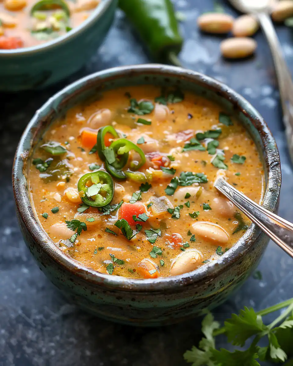 Smoky Jalapeño and White Bean Soup