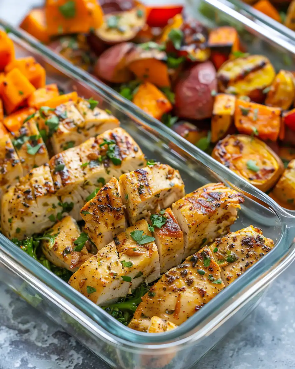 Sweet Potato Chicken Bowls (Easy Meal Prep)