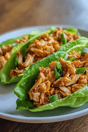 Asian Turkey Lettuce Wraps taken with iphone 15 pro max --iw 2 --ar 4:5 --v 6.1 --raw