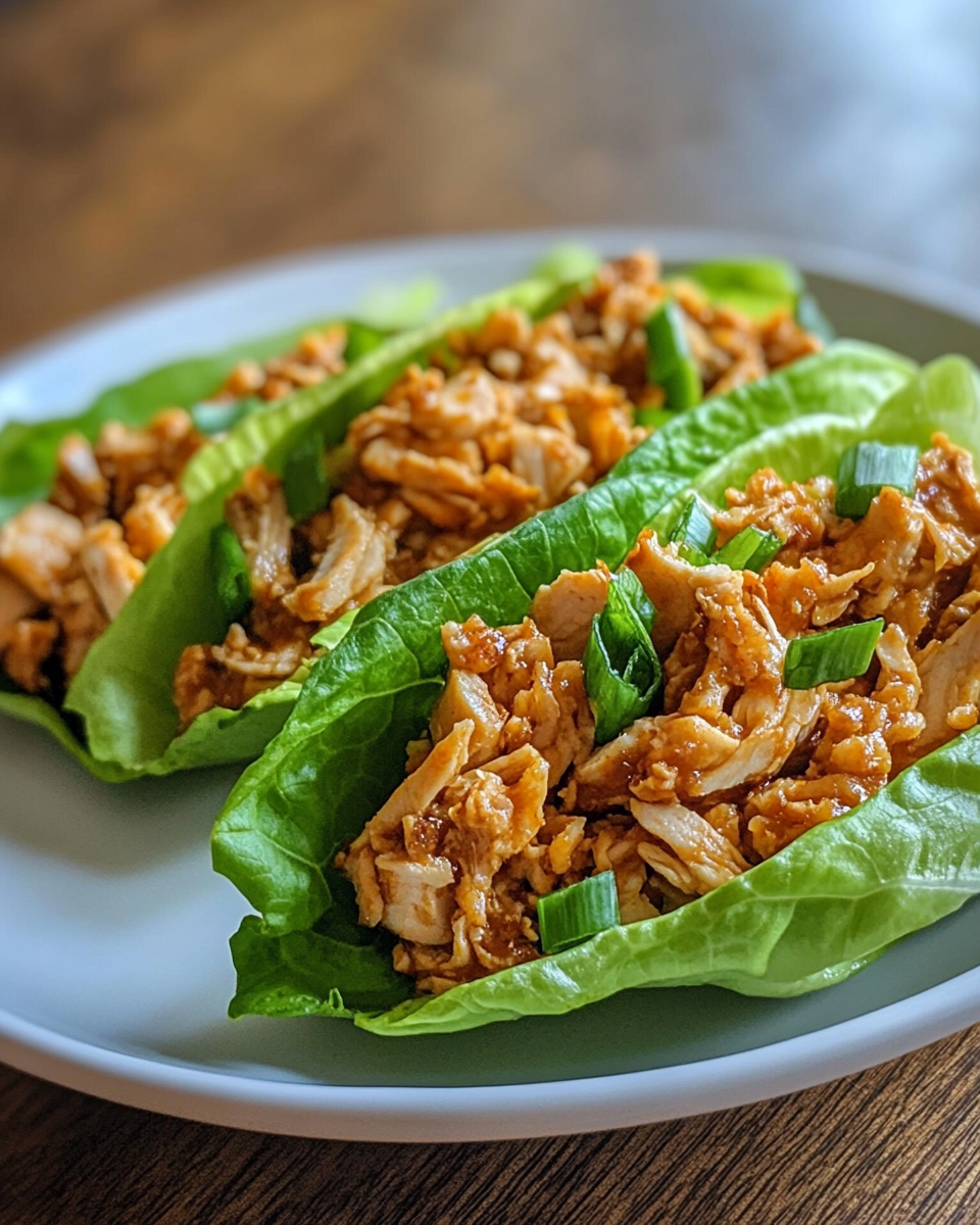 Asian turkey lettuce wraps cooked in pressure cooker with sizzling aroma