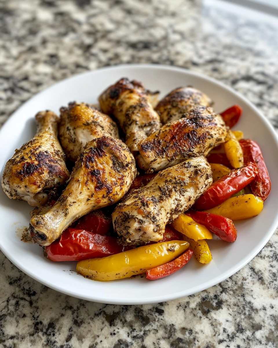 Final serving of Chicken with Peppers looking delicious and ready to eat