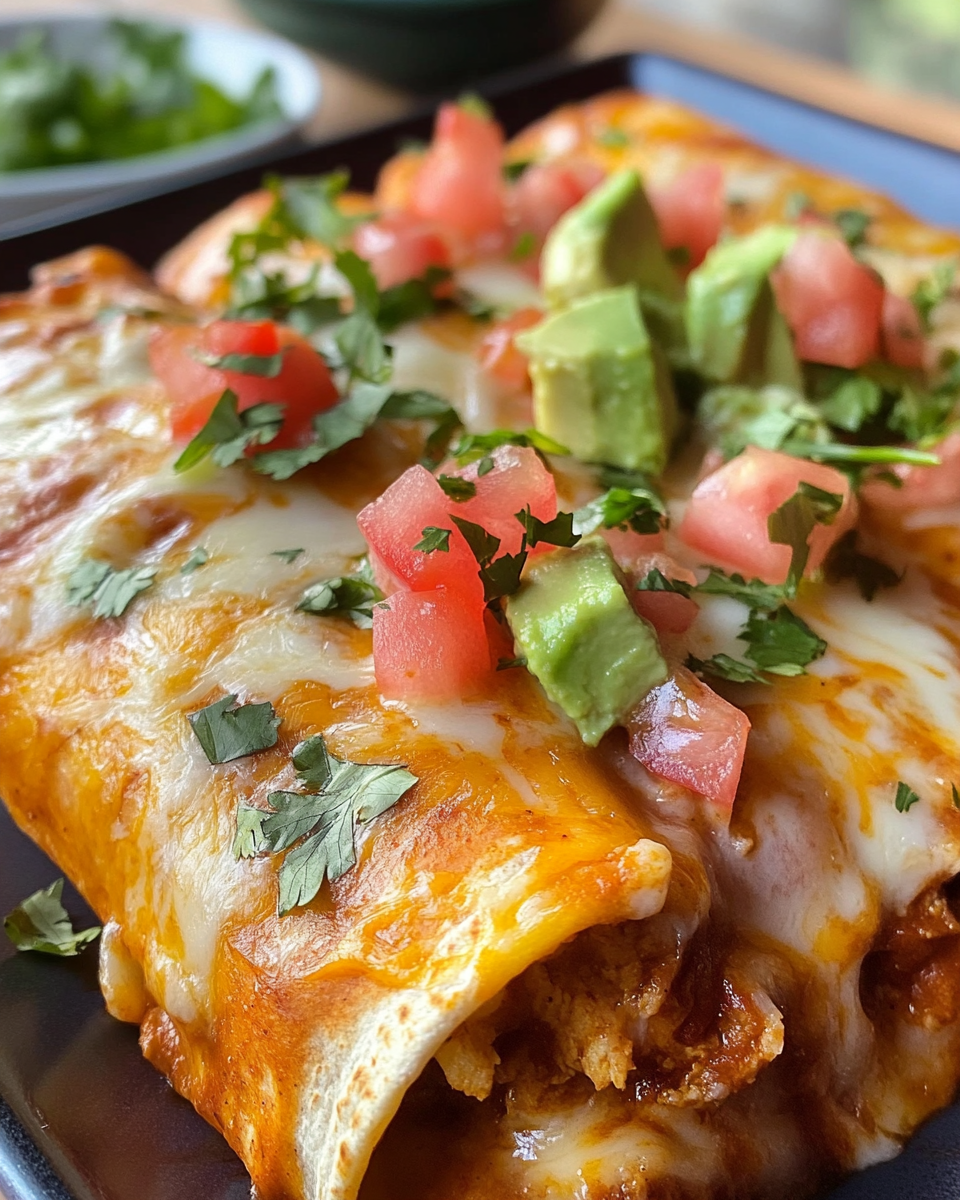 Pressure cooker starting to release steam for chicken enchiladas