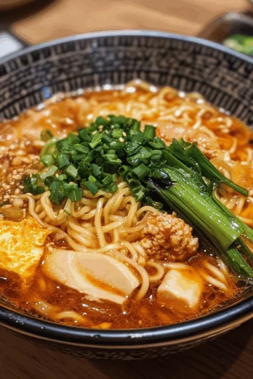 Chinese Noodle Soup taken with iphone 15 pro max --iw 2 --ar 4:5 --v 6.1 --raw