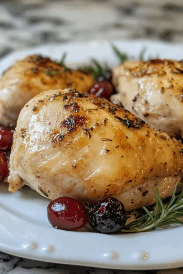 Cranberry Chicken taken with iphone 15 pro max --iw 2 --ar 4:5 --v 6.1 --raw