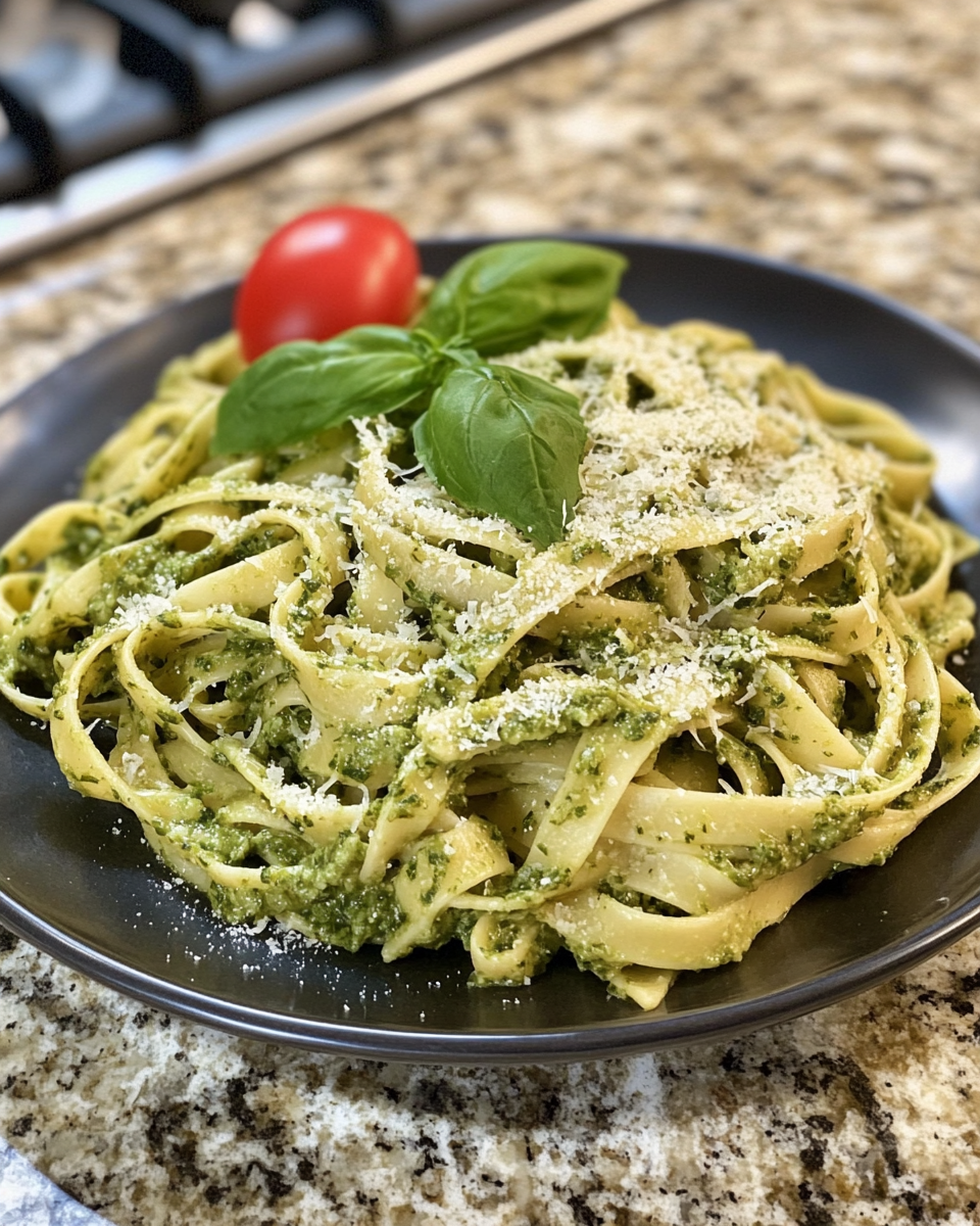 Adding cream cheese to hot pasta in pressure cooker for creamy texture