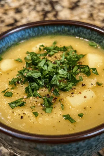 Crockpot Potato Soup taken with iphone 15 pro max --iw 2 --ar 4:5 --v 6.1 --raw