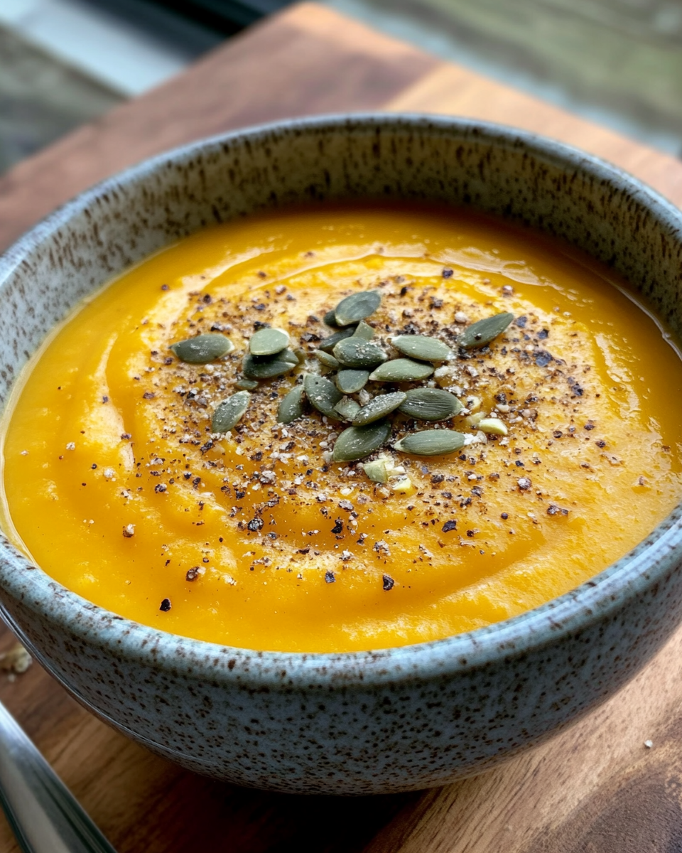 Spices and diced butternut squash cooking in pressure cooker pot