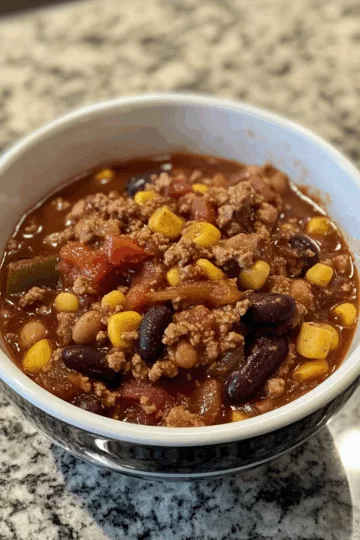 Eggplant and Bean Chili taken with iphone 15 pro max --iw 2 --ar 4:5 --v 6.1 --raw
