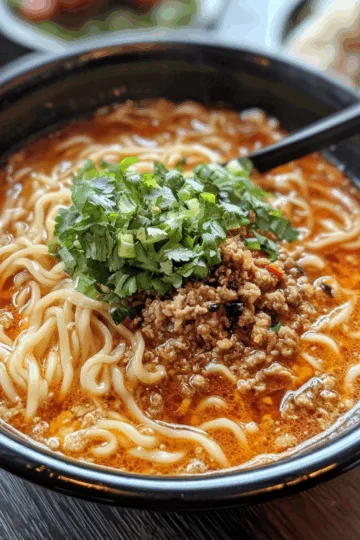 Firecracker Spicy Noodles taken with iphone 15 pro max --iw 2 --ar 4:5 --v 6.1 --raw