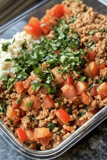 Greek Ground Turkey (Great Meal Prep!) taken with iphone 15 pro max --iw 2 --ar 4:5 --v 6.1 --raw