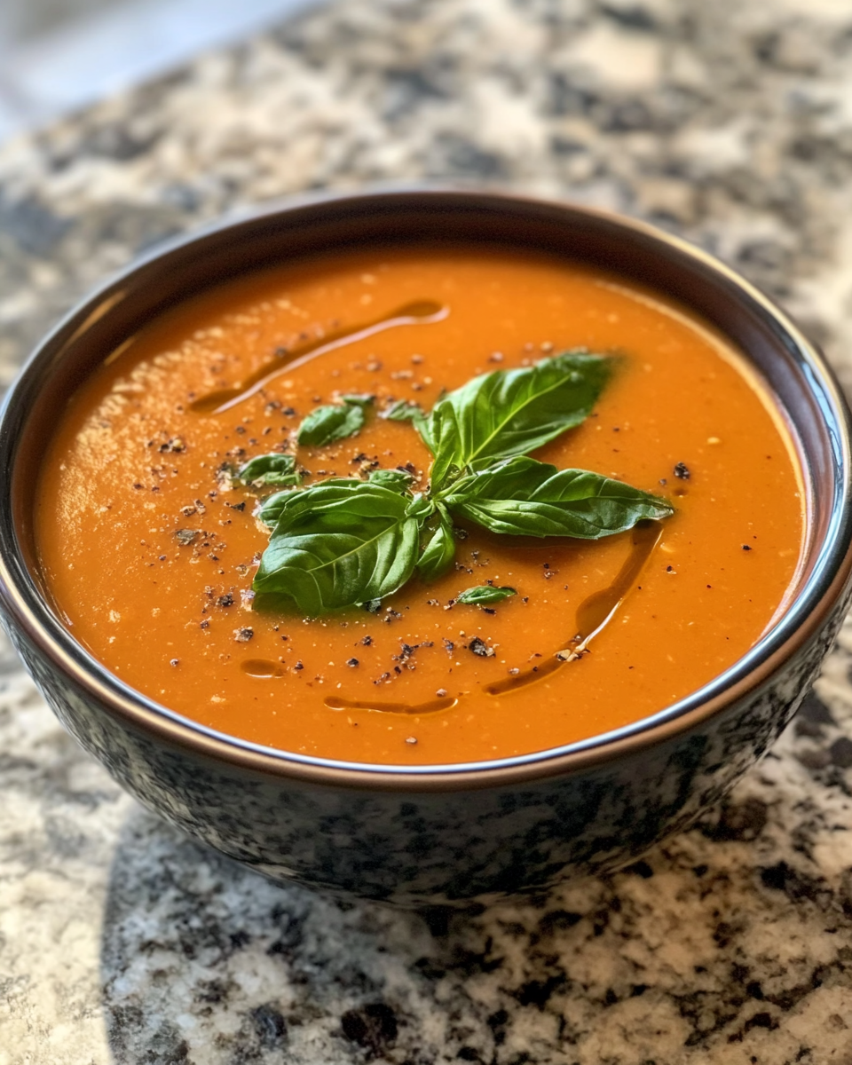 Preparation of heirloom tomatoes and fresh ingredients before pressure cooking