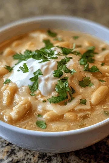 Instant Pot Killer White Chili taken with iphone 15 pro max --iw 2 --ar 4:5 --v 6.1 --raw