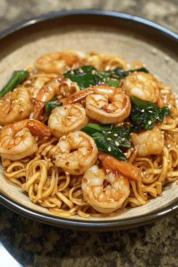 Rice Cooker Noodles with Shrimp and Ginger taken with iphone 15 pro max --iw 2 --ar 4:5 --v 6.1 --raw