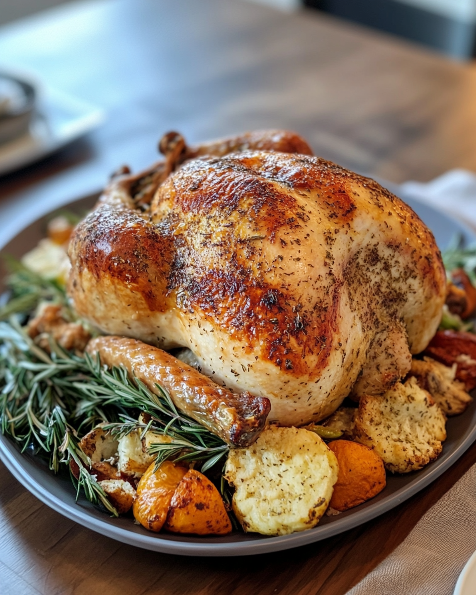 Pressure cooker turkey steaming and filling the kitchen with aroma
