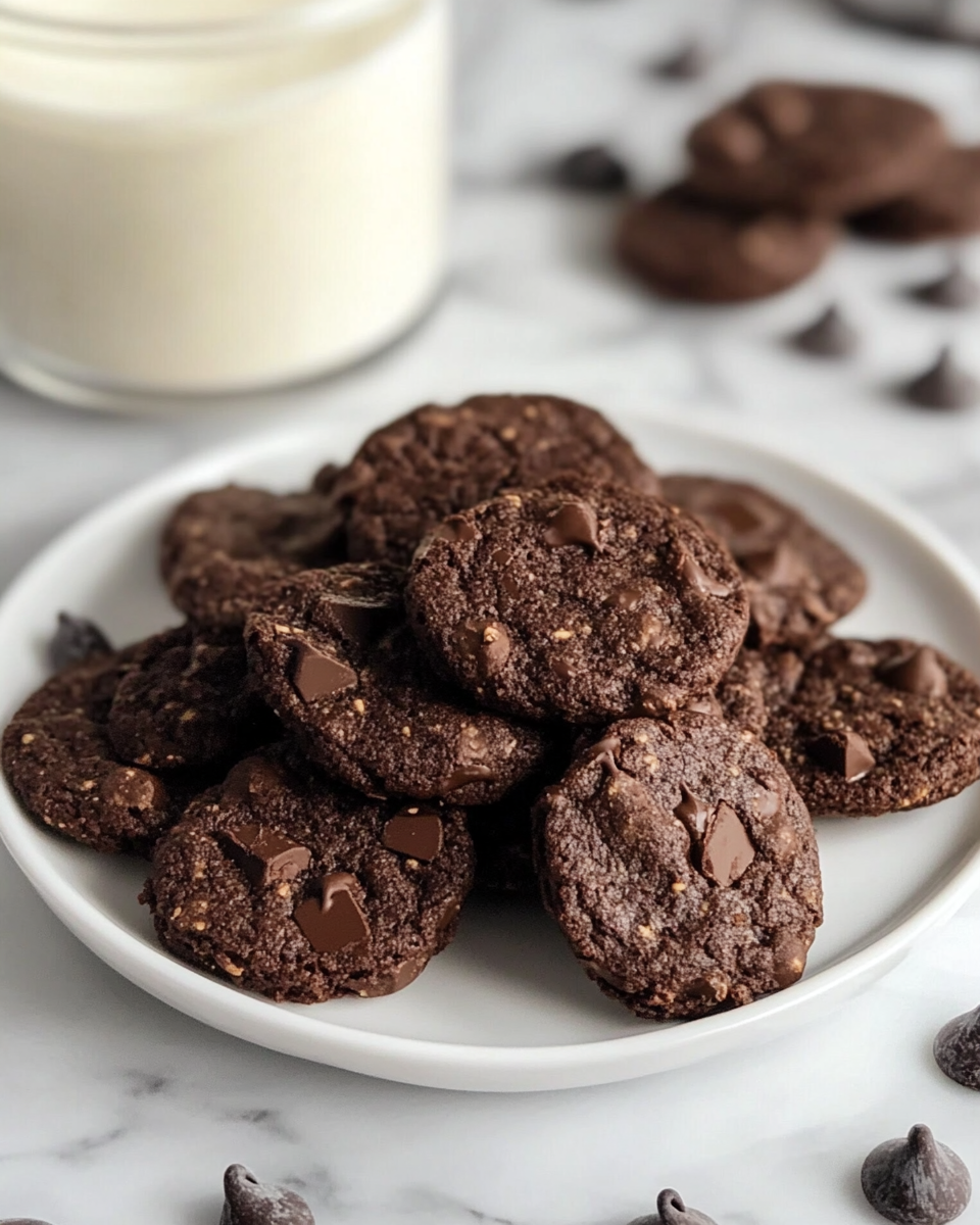Pressure cooker with 3-ingredient healthy chocolate cookies