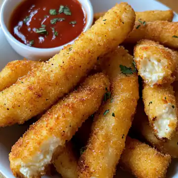 Air Fryer Mozzarella Sticks taken with iphone 15 pro max --iw 2 --ar 4:5 --v 6.1 --raw