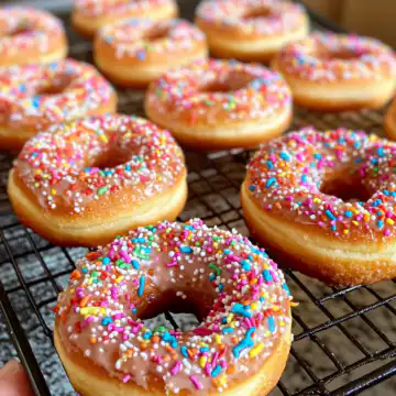 Air Fryer Vegan Donuts taken with iphone 15 pro max --iw 2 --ar 4:5 --v 6.1 --raw