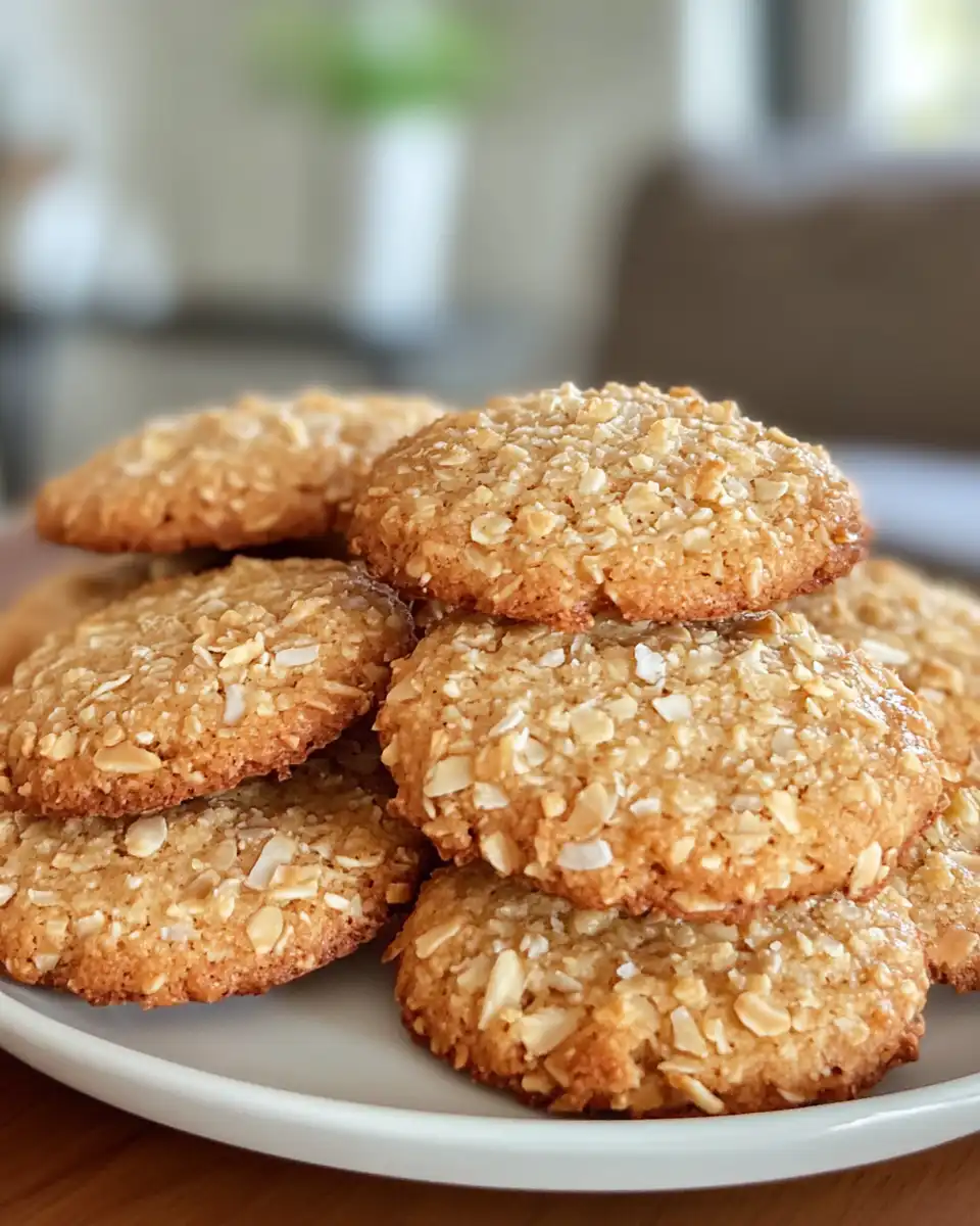 Ingredients for almond coconut cookies laid out for mixing
