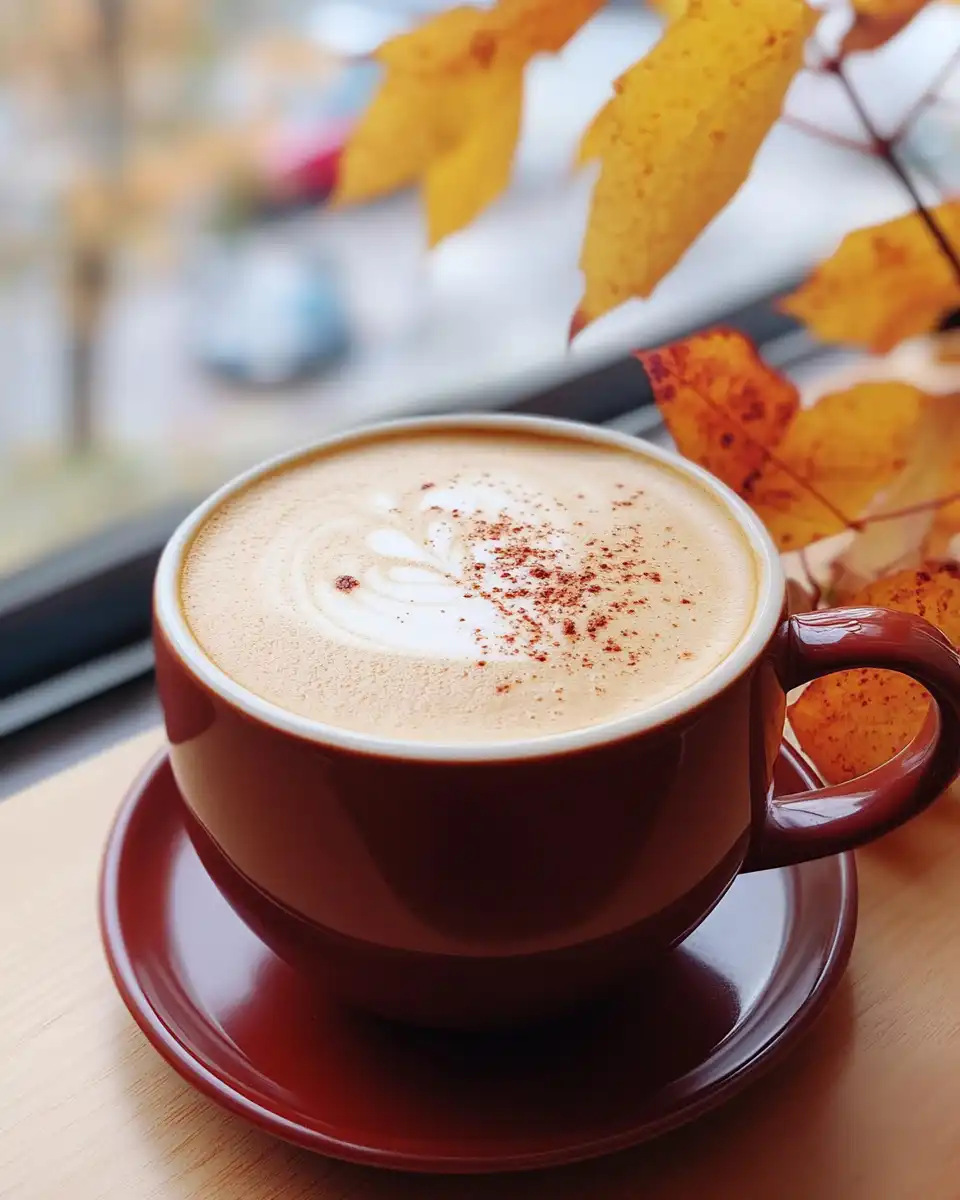 Creamy London Fog tea latte brewing with vanilla and Earl Grey