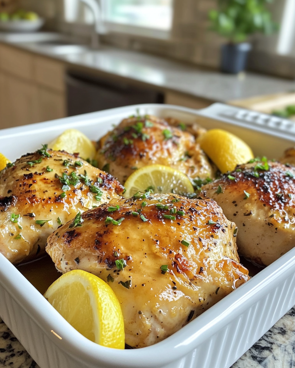 Baked honey dijon chicken fresh from the pressure cooker