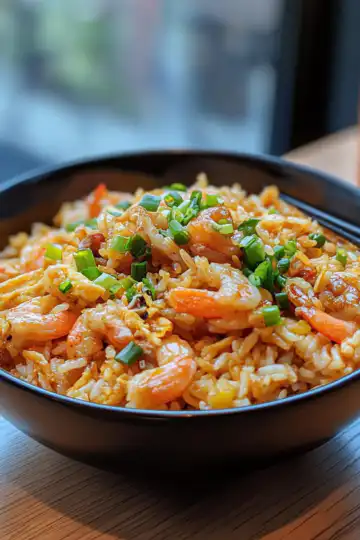 Bang Bang Fried Rice taken with iphone 15 pro max --iw 2 --ar 4:5 --v 6.1 --raw