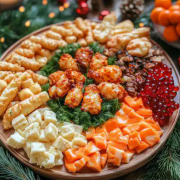 Best Christmas Appetizer Ideas For Holiday Parties taken with iphone 15 pro max --iw 2 --ar 4:5 --v 6.1 --raw