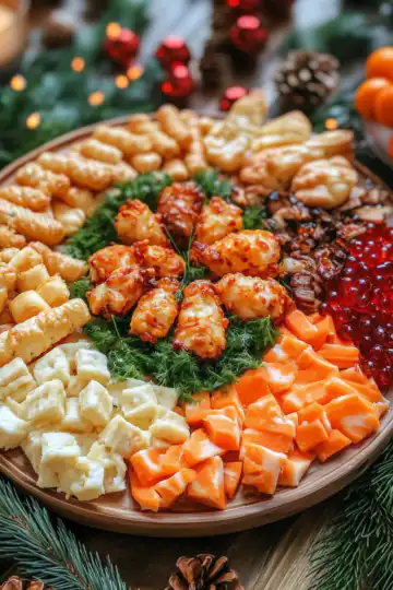 Best Christmas Appetizer Ideas For Holiday Parties taken with iphone 15 pro max --iw 2 --ar 4:5 --v 6.1 --raw