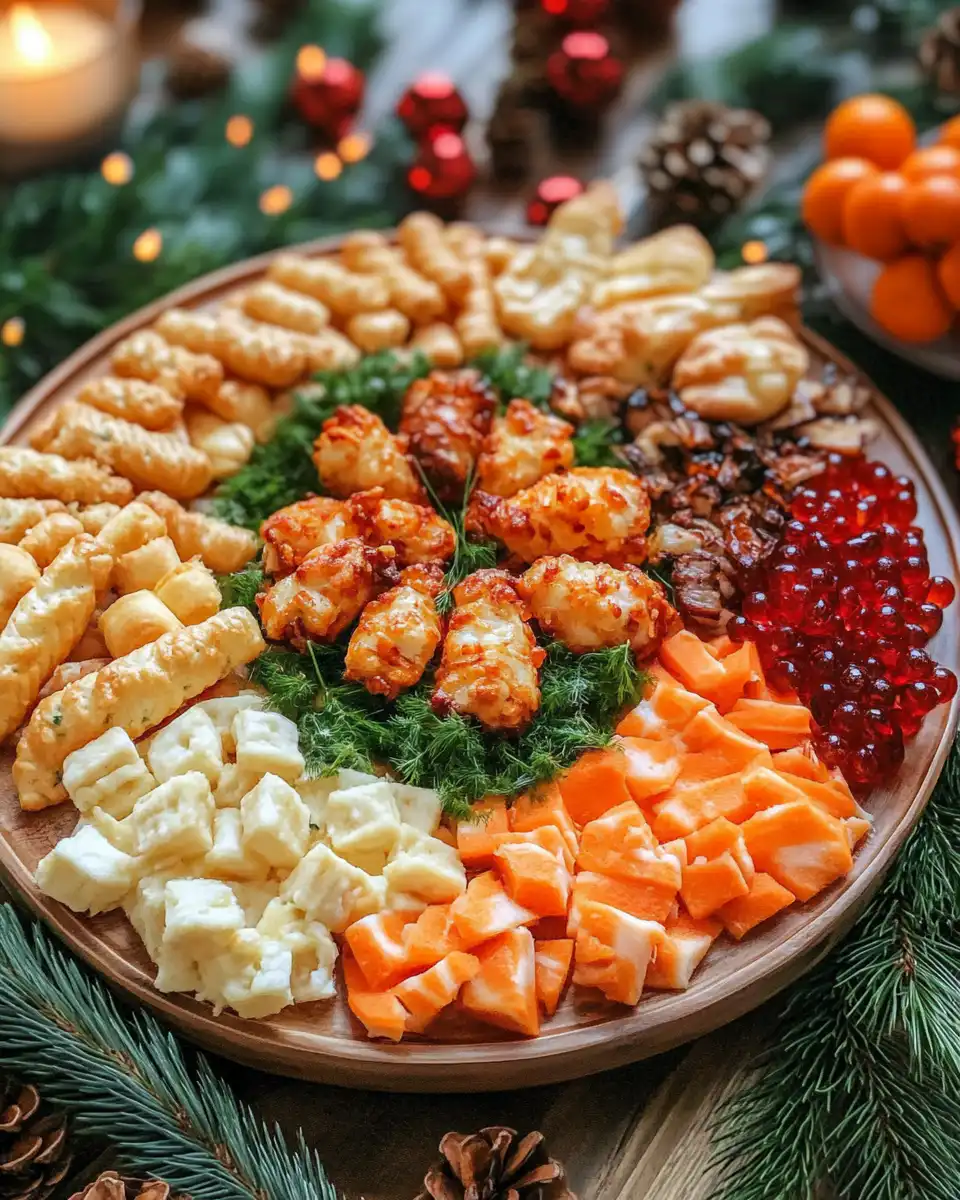 Holiday appetizer ready in pressure cooker with creamy and cheesy flavors
