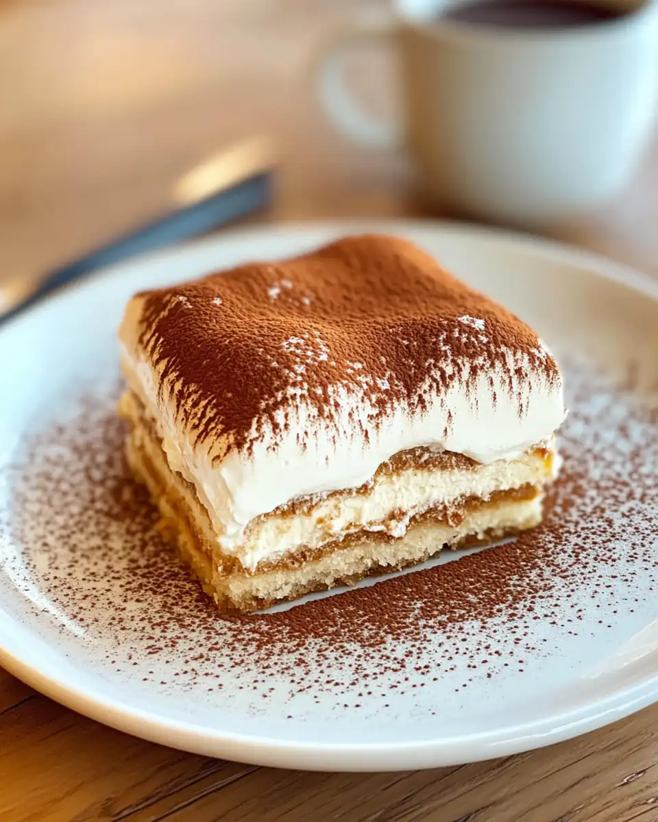 Finished pressure cooker Biscoff tiramisu dessert ready to enjoy