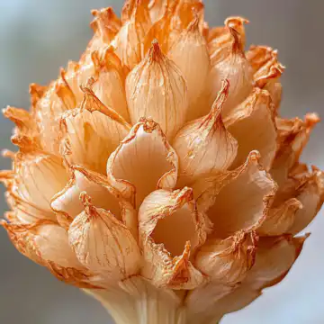 Bite Sized Blooming Onions taken with iphone 15 pro max --iw 2 --ar 4:5 --v 6.1 --raw