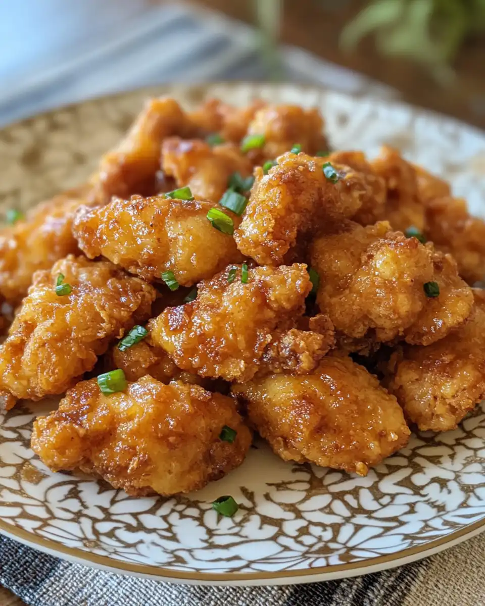 Spices and chicken cooking in skillet for coconut chicken pressure cooker recipe