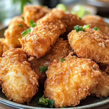 Brazilian Coconut Chicken taken with iphone 15 pro max --iw 2 --ar 4:5 --v 6.1 --raw