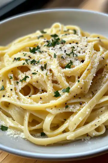 Butter Pasta Recipe taken with iphone 15 pro max --iw 2 --ar 4:5 --v 6.1 --raw
