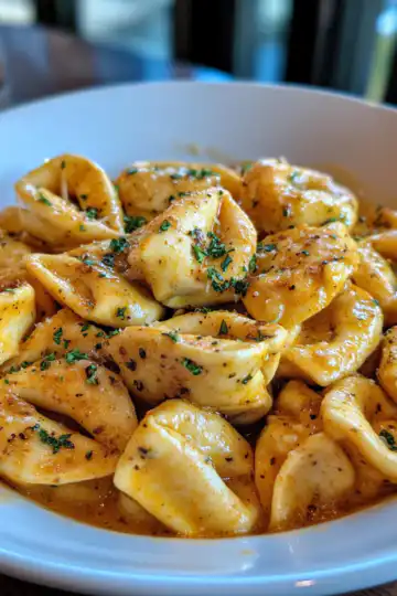 Cajun Chicken Tortellini With Garlic Sauce taken with iphone 15 pro max --iw 2 --ar 4:5 --v 6.1 --raw