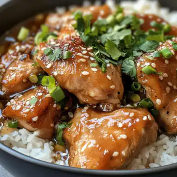 Caramelised Soy Chicken In Garlic Ginger Broth With Rice taken with iphone 15 pro max --iw 2 --ar 4:5 --v 6.1 --raw