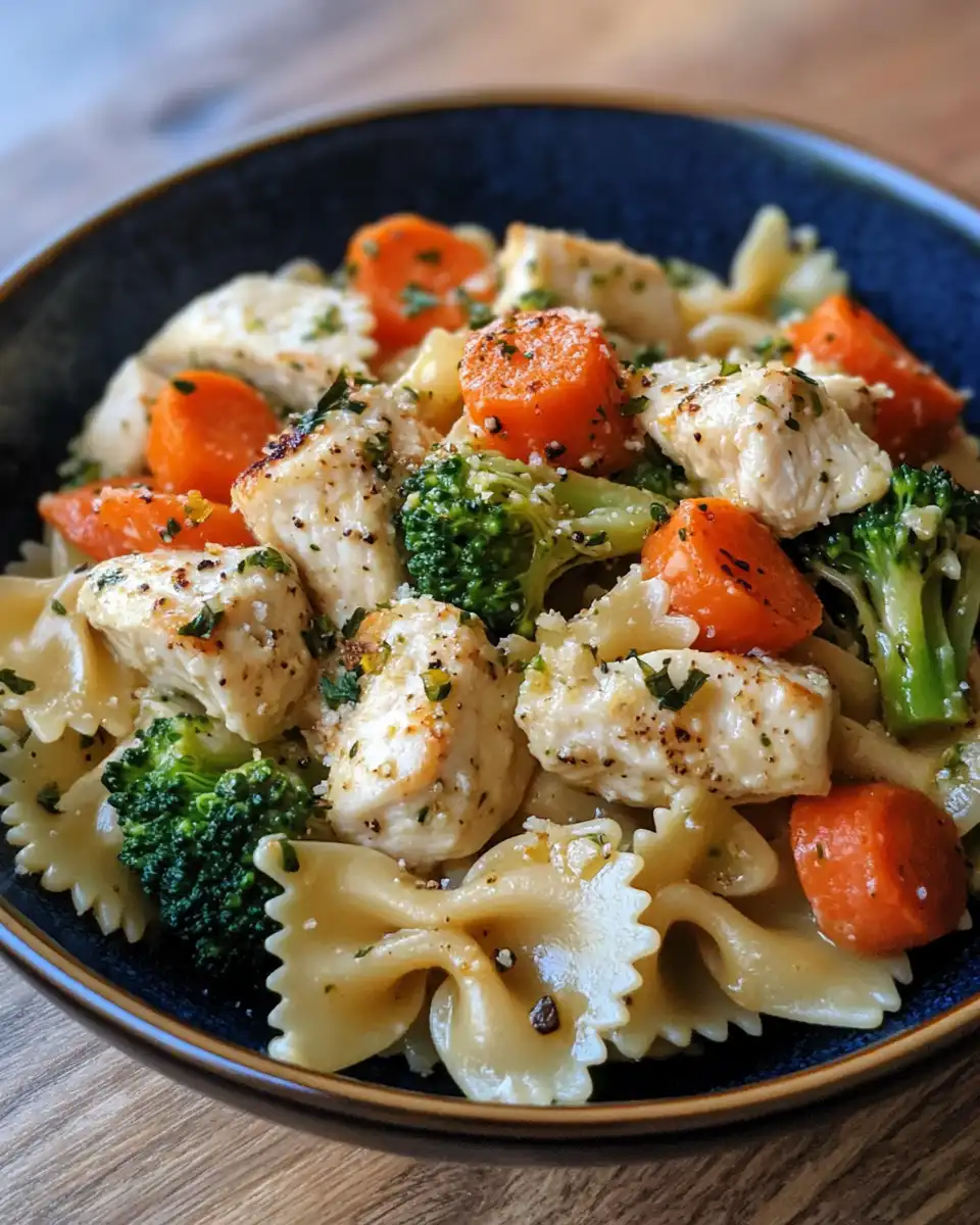 Ingredients for garlic broccoli pasta including butter, olive oil, garlic, broccoli, and pasta