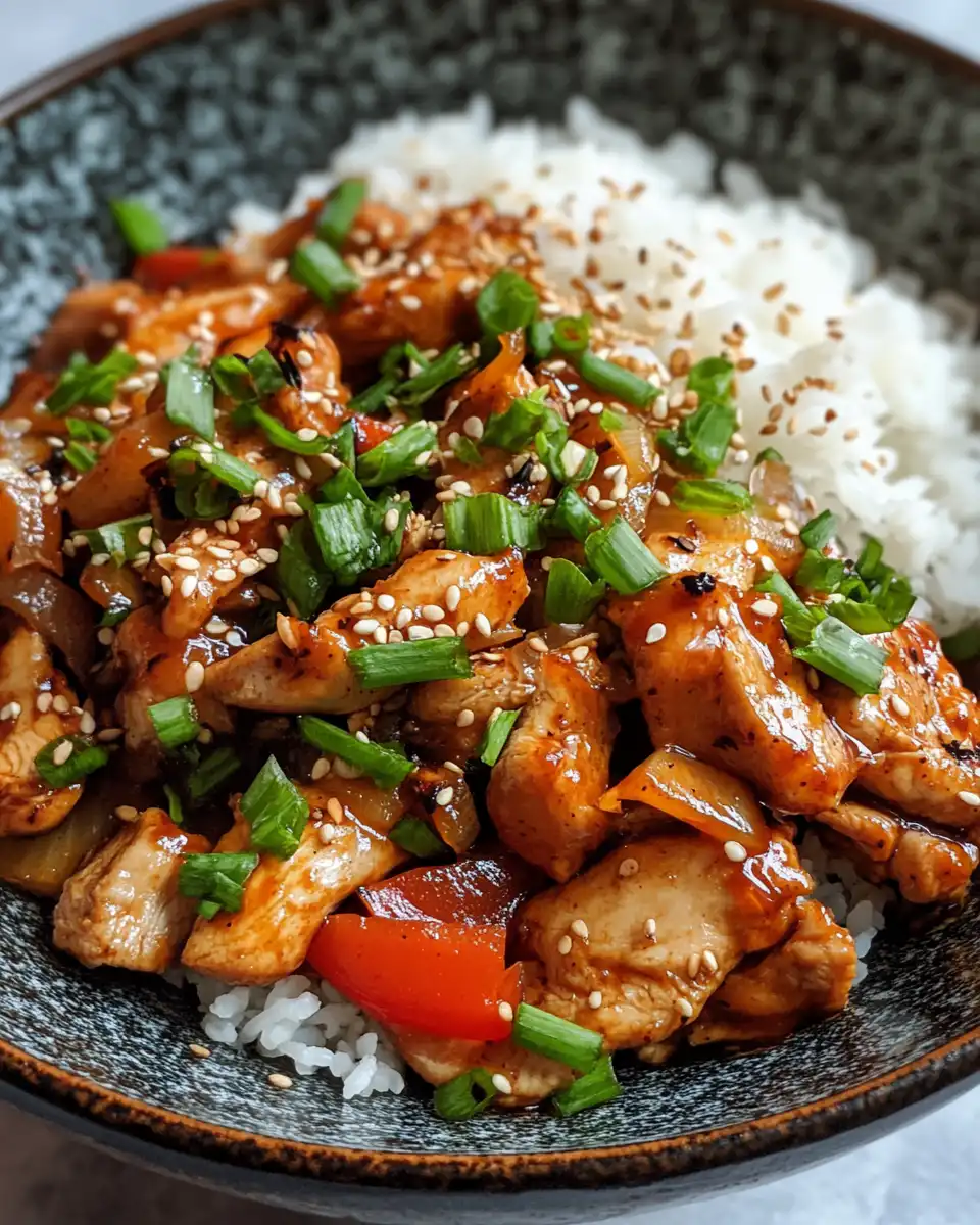 Pot lid rattling as chicken bulgogi pressure cooks