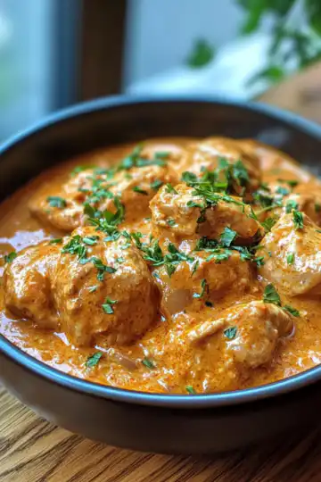 Chicken Paprikash taken with iphone 15 pro max --iw 2 --ar 4:5 --v 6.1 --raw