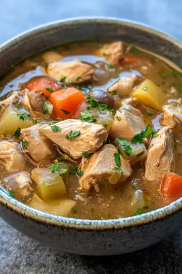 Chicken Stew Recipe taken with iphone 15 pro max --iw 2 --ar 4:5 --v 6.1 --raw