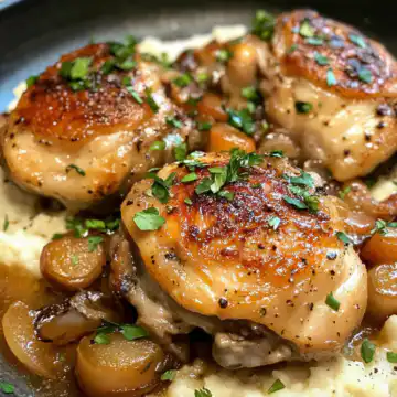 Chicken Thigh Osso Bucco An Amazing Ultimate Recipe taken with iphone 15 pro max --iw 2 --ar 4:5 --v 6.1 --raw