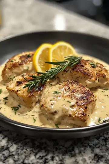 Chicken Whiskey Cream Sauce taken with iphone 15 pro max --iw 2 --ar 4:5 --v 6.1 --raw