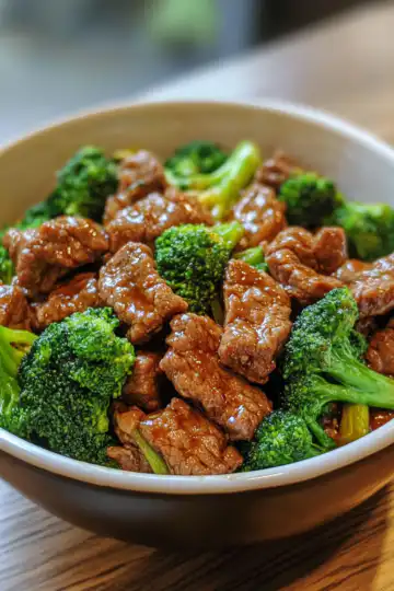 Chinese Beef And Broccoli taken with iphone 15 pro max --iw 2 --ar 4:5 --v 6.1 --raw