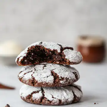 Chocolate Crinkle Cookies Recipe Pdf taken with iphone 15 pro max --iw 2 --ar 4:5 --v 6.1 --raw