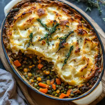 Cozy Fall Lentil Shepherds Pie With A Twist taken with iphone 15 pro max --iw 2 --ar 4:5 --v 6.1 --raw