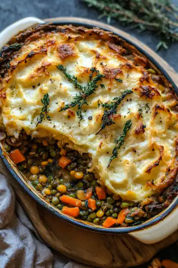 Cozy Fall Lentil Shepherds Pie With A Twist taken with iphone 15 pro max --iw 2 --ar 4:5 --v 6.1 --raw
