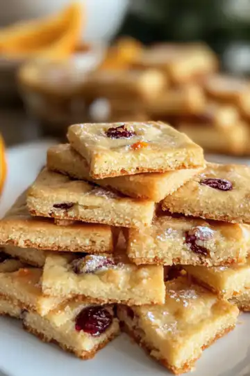 Cranberry Orange Shortbread Cookies Recipe taken with iphone 15 pro max --iw 2 --ar 4:5 --v 6.1 --raw