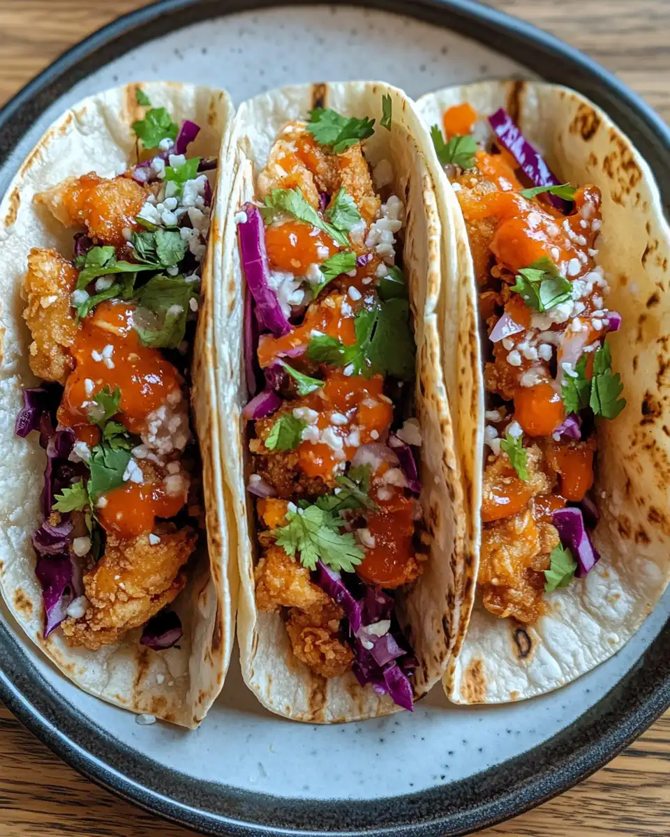 Ingredients and preparation steps for crispy chicken wonton tacos