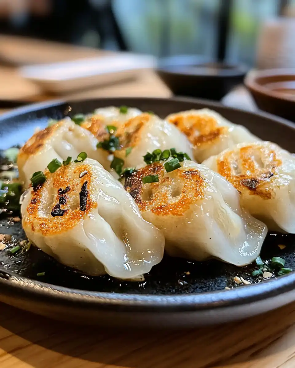 Fried rice paper dumplings golden and crispy