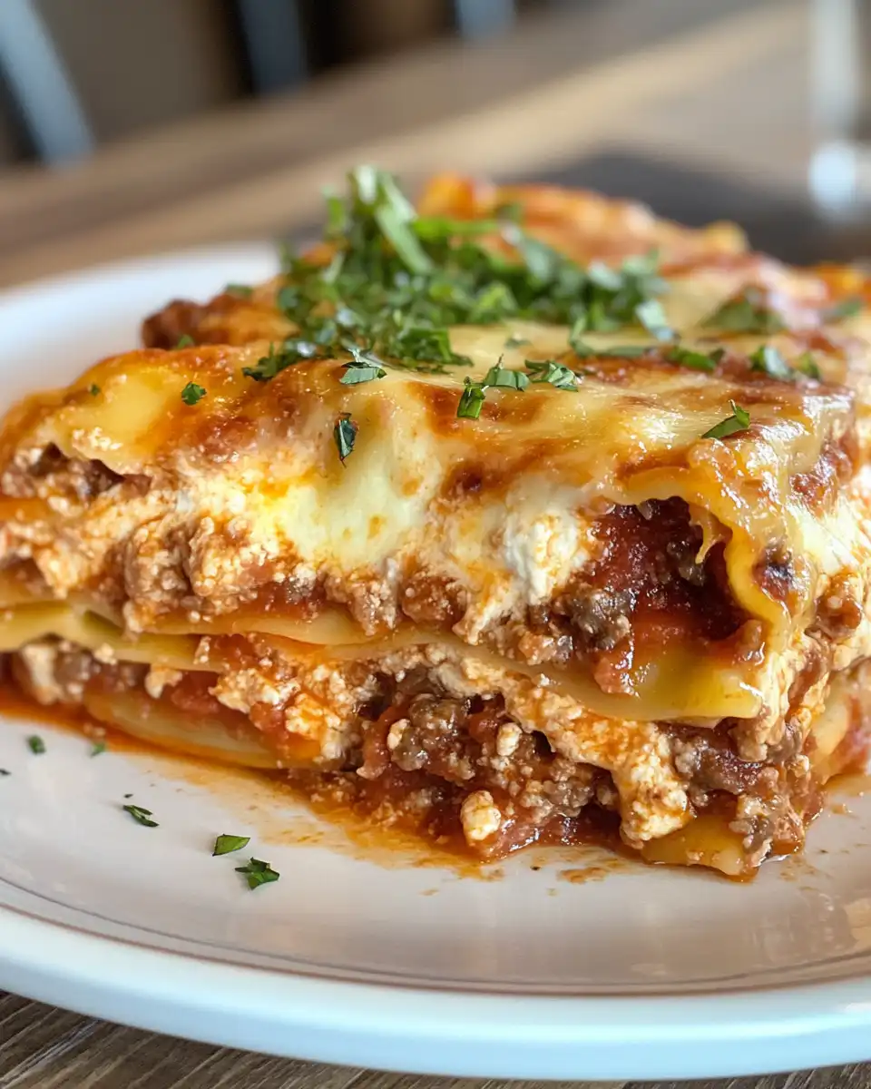 Slow cooker filled with ravioli lasagna cooking and releasing steam