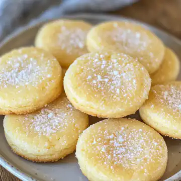 Easiest Lemon Meltaway Cookies taken with iphone 15 pro max --iw 2 --ar 4:5 --v 6.1 --raw